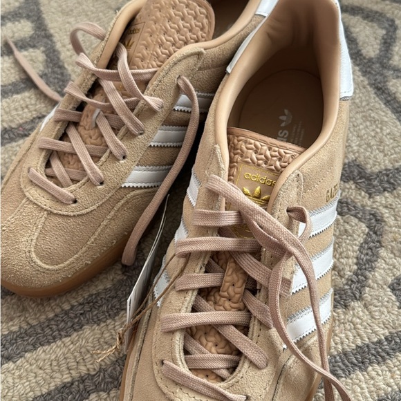 adidas Shoes - Adidas Gazelle Beige Sneakers